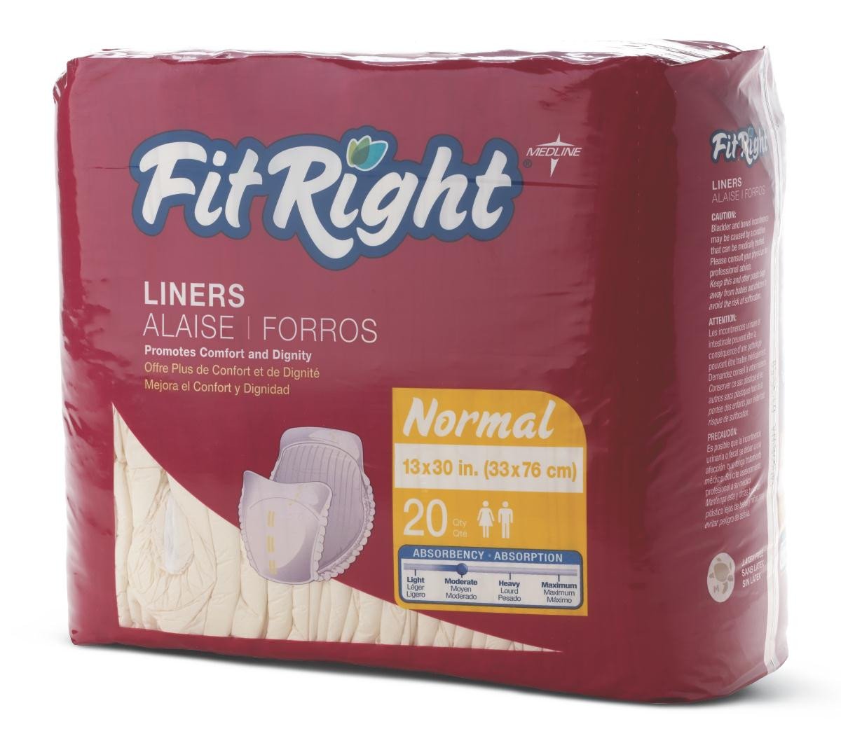 Medline FitRight® Liners 